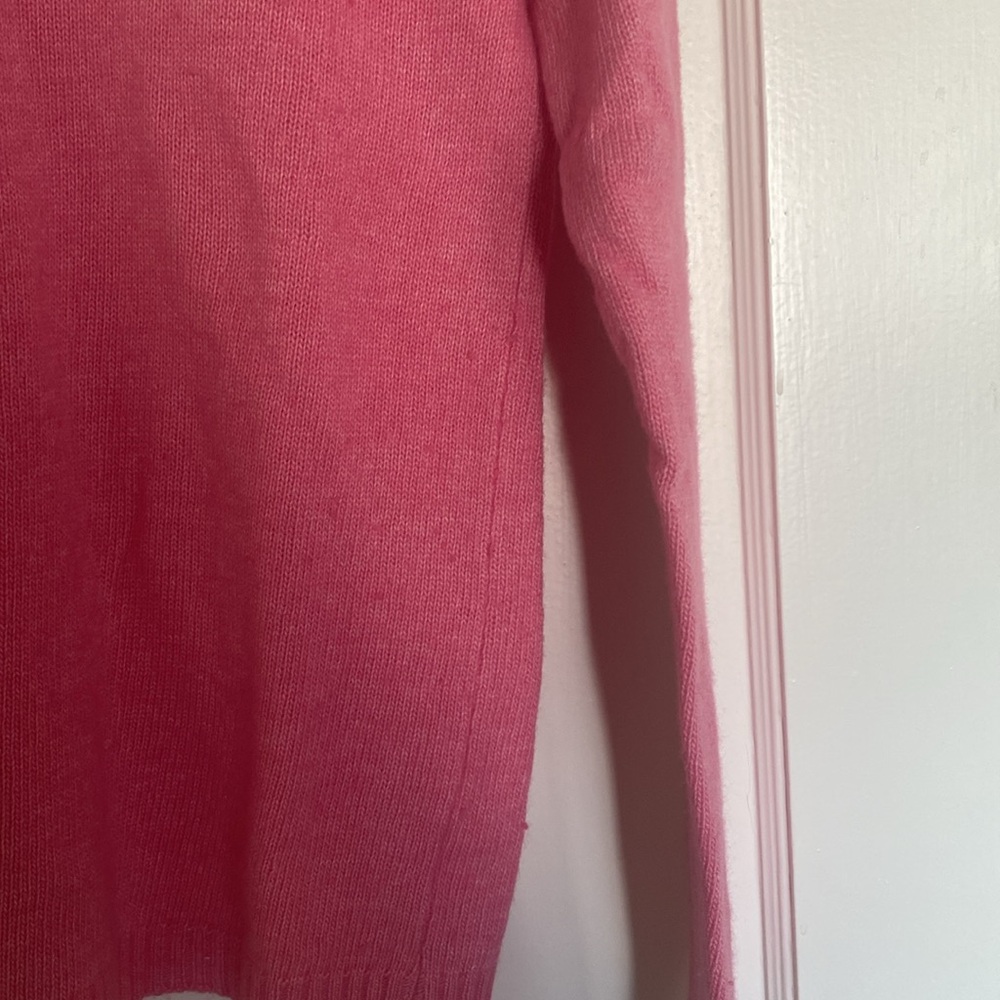 Raspberry Button Sweater - Picture 3 of 5